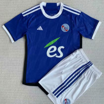 2023/24 Strasbourg Home Blue Kids Soccer Jersey