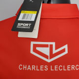 2022 Ferrari F1 Charles Leclerc #16 POLO Team T-Shirt 背后16