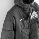 2022/23 Corinthians Black Cotton Jacket 白色标