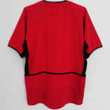 2002/04 M Utd Home Retro Soccer Jersey