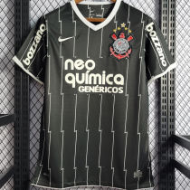 2011/12 Corinthians Black Retro Soccer Jersey