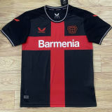 WIRTZ #10 Leverkusen Home Fans Soccer Jersey 2023/24 有号上广告条 ★★
