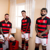 2024/25 Flamengo 1:1 Quality Home Fans Jersey (All Sponsor 全广告)
