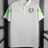 2023 Palmeiras White POLO Jersey 有领