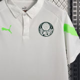 2023 Palmeiras White POLO Jersey 有领
