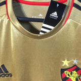 2016 Sport Recife Gold Retro Soccer Jersey