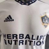 2022 LA Galax FC Home White Player Version Soccer Jersey