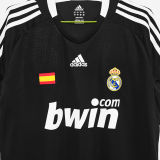 2008/09 RM Away Black Retro Soccer Jersey