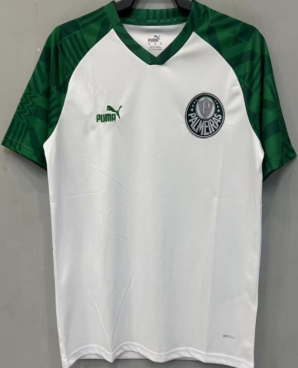 2023 Palmeiras White Green Training Jersey