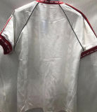 1991 M Utd Away White Retro Soccer Jersey