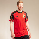 DE BRUYNE #7 Belgium 1:1 Home Red Fans Jersey 2022/23 ★★