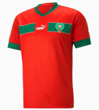 ZIYECH #7 Morocco Home Red Fans Jersey 2022/23 ★★