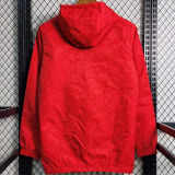 2023/24 M Utd Red Windbreaker