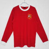 1963 M Utd Red Retro Soccer Jersey