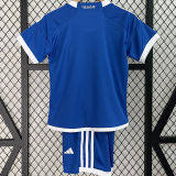 2024/25 Universidad de Chile Home Blue Kids Soccer Jersey
