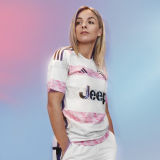 2023/24 JUV Away White Kids Soccer Jersey