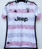 2023/24 JUV Away White Player Version Soccer Jersey