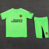 2023/24 M Goalkeeper Green Fans Soccer Jersey(A Set)