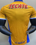 2016/17 Tigres Third Home Yellow Retro Soccer Jersey