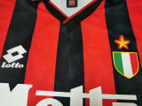 1993/94 AC Milan Home Retro Soccer Jersey
