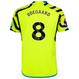 ØDEGAARD #8 ARS 1:1 Quality Away Fans Jersey 2023/24 (League Font) ★★