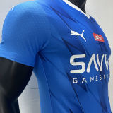 2023/24 Al Hilal SFC Home Blue Player Version Jersey 利雅得新月