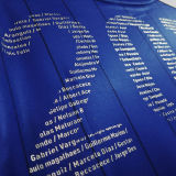 2011 Universidad de Chile Commemorative Edition Blue Retro Soccer Jersey