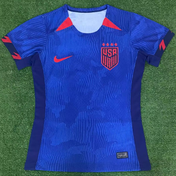2023 U.S Women World Cup Away Blue Women Jersey 女装