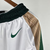 2024/25 Celtics White NBA Pants
