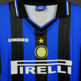 1997/98 In Milan Home Retro Long Sleeve Soccer Jersey