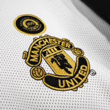 2001/02 M Utd 100th Centenary Long Sleeve Retro Soccer Jersey