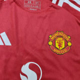 2024/25 M Utd Home Red Player Version Kids Jersey 球员版童装
