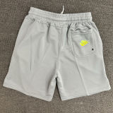 2025 NK Grey Embroidered Multicolor Logo Casual Short Pants CN02灰
