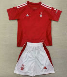 2024/25 Nottingham Forest Home Red Kids Soccer Jersey