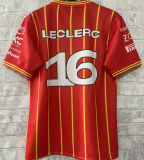 2024/25 Ferrari F1 LECLERC #16 Red Team T-Shirt