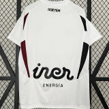 2024/25 Albacete Home White Fans Soccer Jersey 阿尔巴赛特