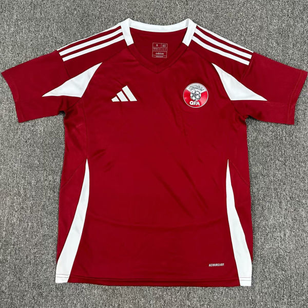 2025 Qatar Home Fans Soccer Jersey
