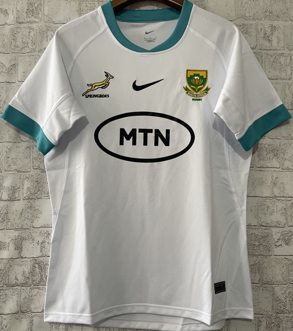 2024/25 South Africa Away White Rugby Jersey 南非