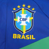 2024/25 Brazil Blue Windbreaker （A Set）