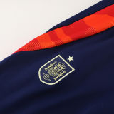 2024/25 Spain Sapphire Blue Jacket Tracksuit