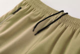 2025 Nk~ Khaki Zipper Jacket Tracksuit