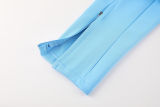 2025 AD~ Sky Blue Jacket Tracksuit