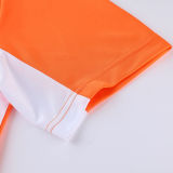 2022 Nk White Orange Short Training Jersey(A Set)