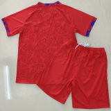 2024/25 Sevilla FC Away Red White Kids Soccer Jersey