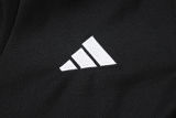 2025 Germany Black Hoody Zipper Jacket Tracksuit