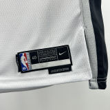 Spurs PAUL #3 White NBA Jerseys