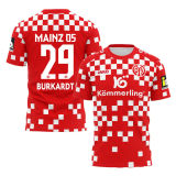 2024/25 Mainz 05 Home Red Fans Soccer Jersey 美因茨