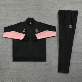 2024/25 PSG Black Jacket Tracksuit