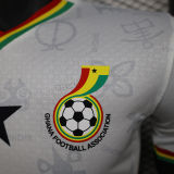 2025 Ghana White Player Version Jersey