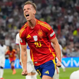 2024 UEFA EUROPEAN Final Font SPAIN-ENGLAND 14 JULY 2024 BERLIN 西班牙用 (You can buy it Or tell me to print it on the Jersey )